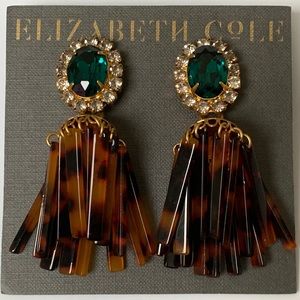 Tassel earrings for pierced ears.